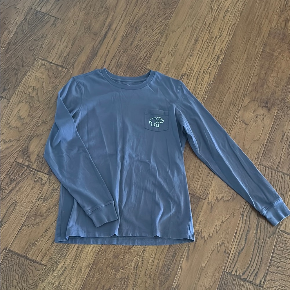 Ivory Ella Blue Long Sleeve Tee